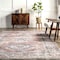 Nuloom Desna Machine Washable Faded Vintage Area Rug 2ft 6in x 8ft BIRV34A-2608 - alternate 4